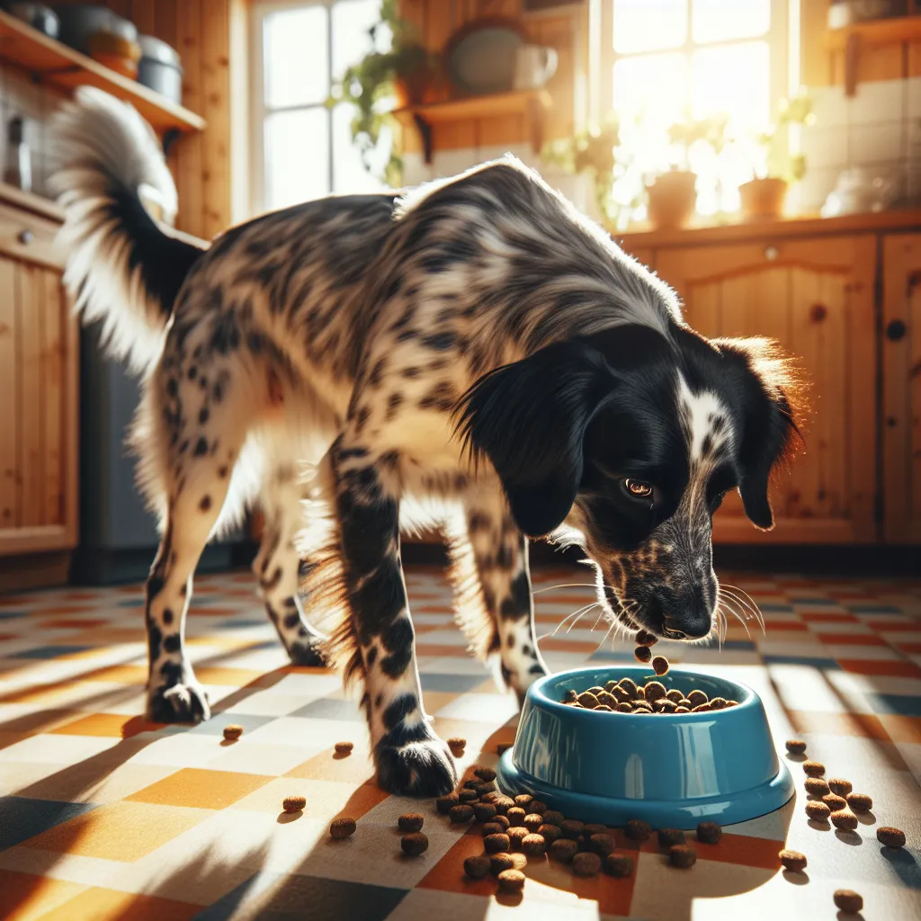 caring spotted catahoula