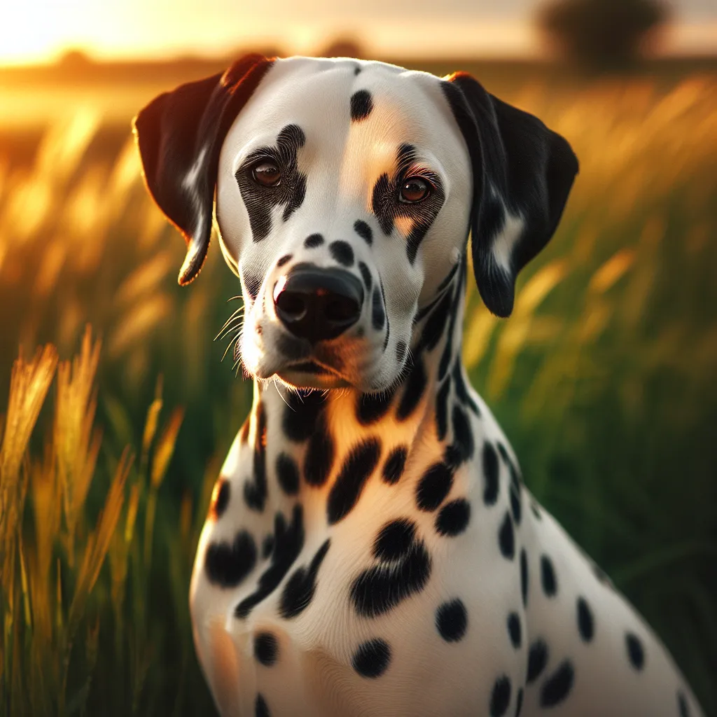 the Dalmatian dog