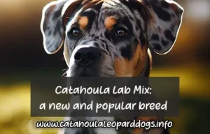 Catahoula Lab Mix - a new and popular breed