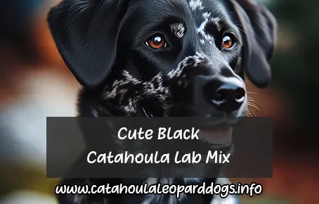 Cute Black Catahoula Lab Mix – the summary