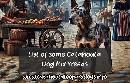 List of some Catahoula Dog Mix Breeds