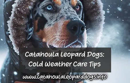 Catahoula Leopard Dogs: Cold Weather Care Tips