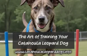 Mastering the Art of Training Your Catahoula Leopard Dog