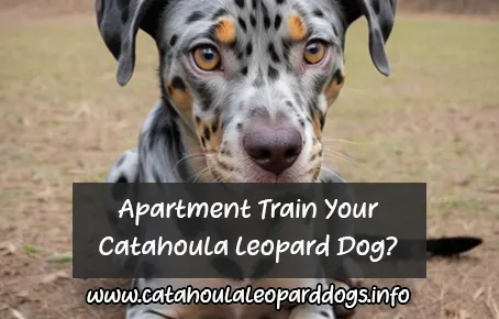 Top 10 Tips to Apartment Train Your Catahoula Leopard Dog